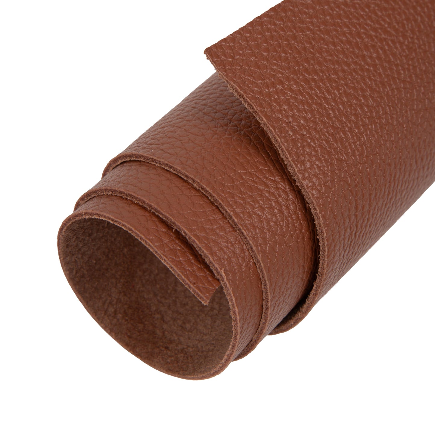 Shkira 24''X12'' Genuine Light Brown Dotted Leather Sheets for Hobby Workshops - Tooling Square - 2.0MM Thick Genuine Top Full Grain Oil Tan - Thick Leather Pieces