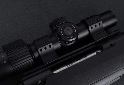 Monstrum Precision V2 Scope Rings with Picatinny Anti-Recoil Lugs | 30 mm Diameter | 1.00 inch Center Height