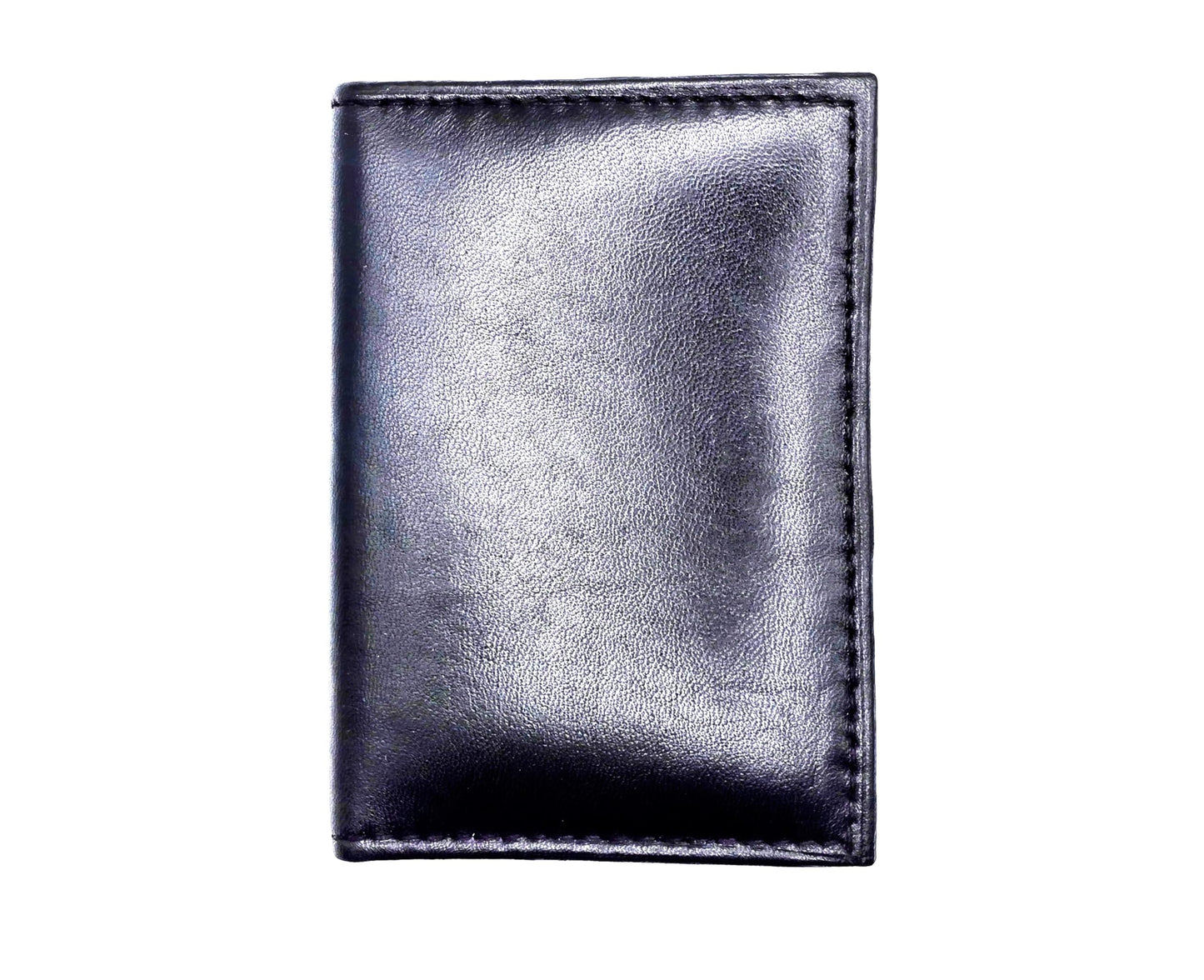 BLB Technologies LLC Slim Front Pocket Wallet for Men – Genuine Leather Minimalist Wallet, RFID Blocking, Holds Cards & Cash, Compact Everyday Carry