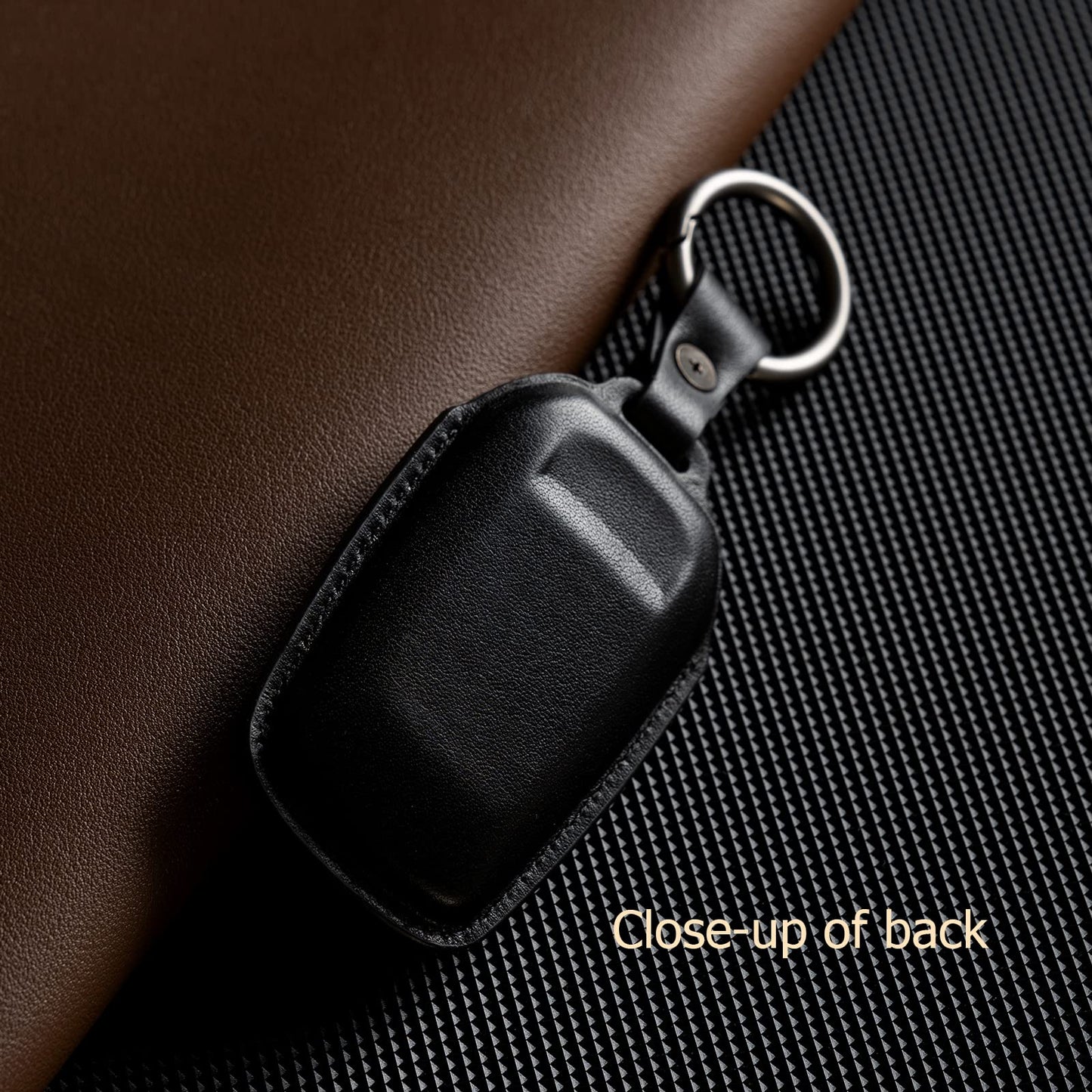Smyfob for Toyota Key Fob Cover Leather car key case fits 2027 2026 2025 2024 Grand Highlander Camry Crown signia Highlander Venza Land cruiser accessories