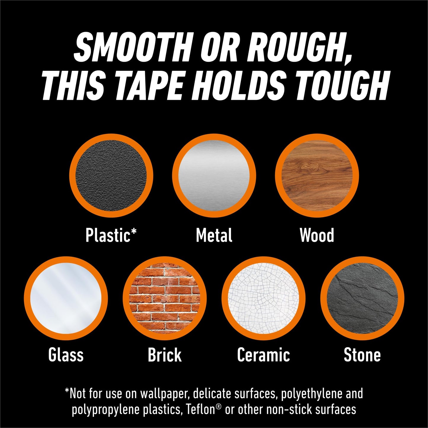Gorilla Tough & Clear Double Sided Mounting Tape, Clear Tape, 1" x 150" (Pack of 2) - Weatherproof for Indoor or Outdoor