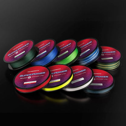 KastKing SuperPower Braided Fishing Line - Abrasion Resistant, Zero Stretch | Smaller Diameter, 300 Yards