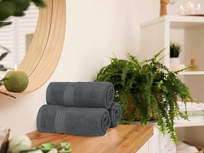 Utopia Towels 6 Piece Premium Hand Towels Set, 16 by 28 inches, 100% Ring Spun
