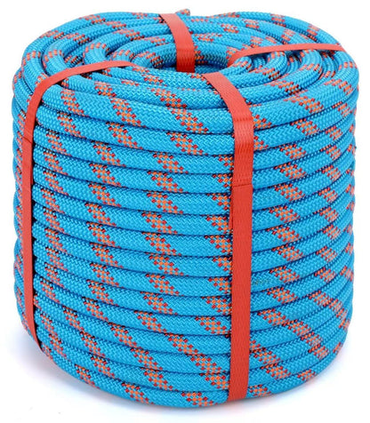 Arborist Rope Climbing Rope 48 Strands 1/2 Inch Tree Rope for Climbing Tree Swing Pulling Sailing