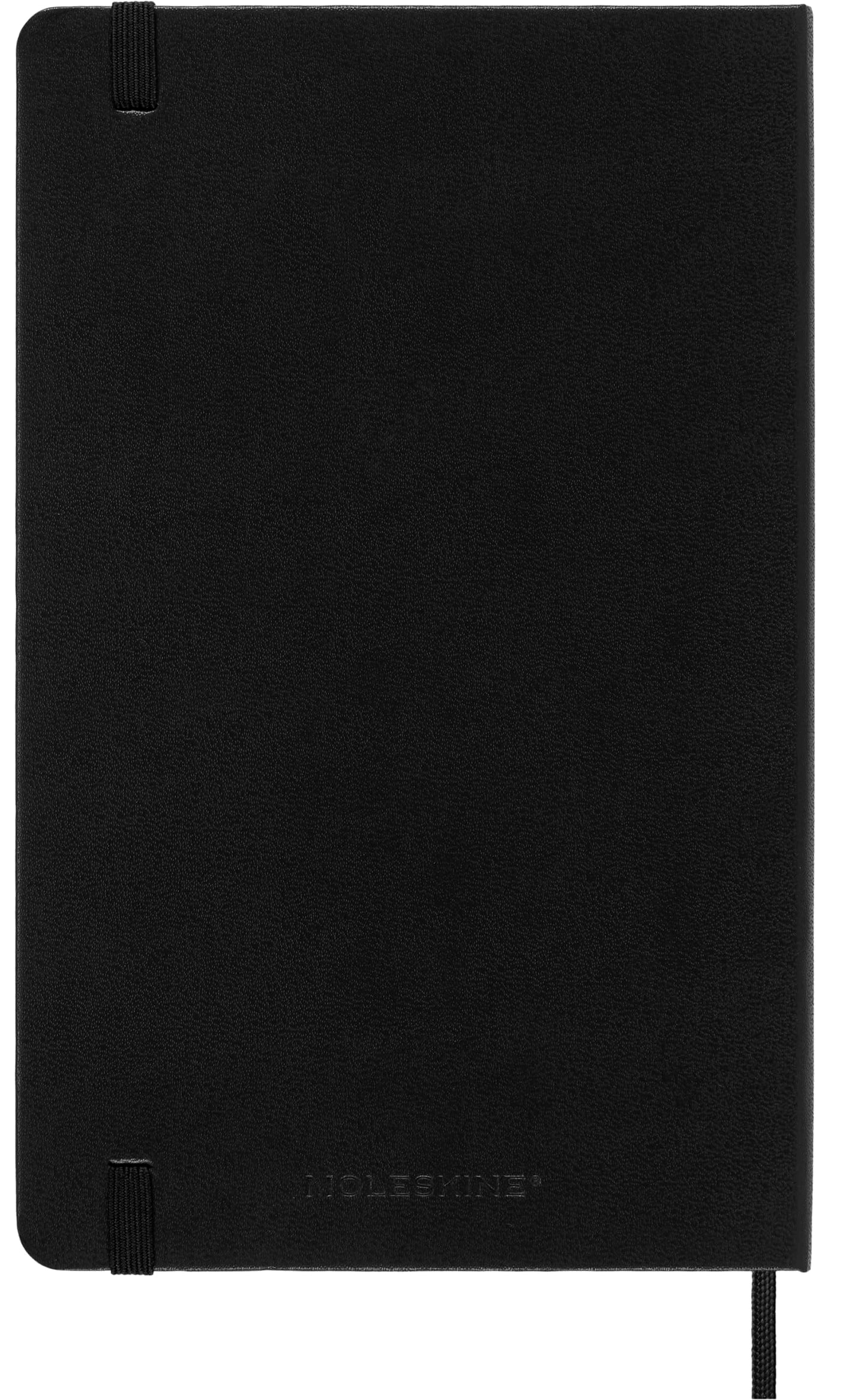 Moleskine Classic Notebook, Large, Ruled, Black, Hard Cover (5 x 8.25)
