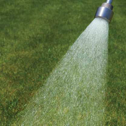 Sanpaint 18-inch Soft Rain Watering Wand with Shut Off Valve, Lightweight and Durable Metal Gentle Watering Wand Perfect for Hanging Baskets, Planters, Garden, Shrubs and Seedbed