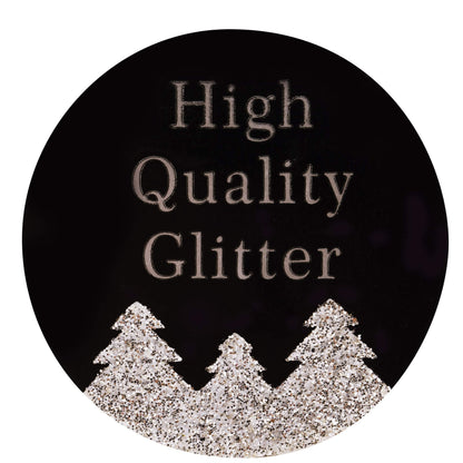 Christmas Traditions 6 inch Blue Snowflake Ornaments (Set of 18) Glittered Hanging Tree Decorations (Blue)