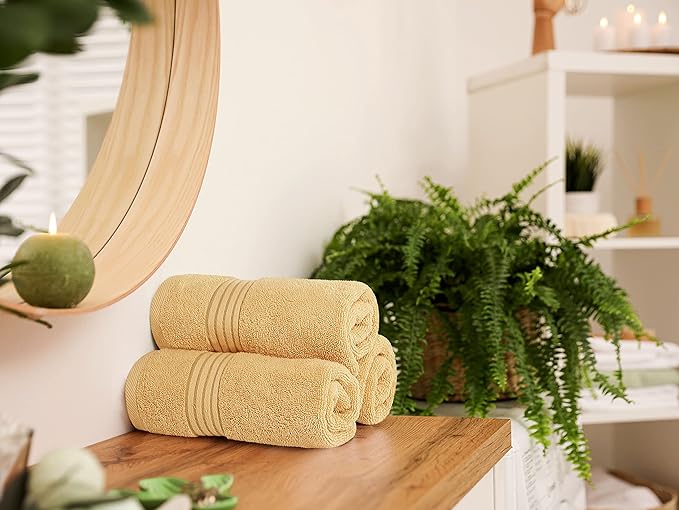 Utopia Towels 6 Piece Premium Hand Towels Set, 16 by 28 inches, 100% Ring Spun