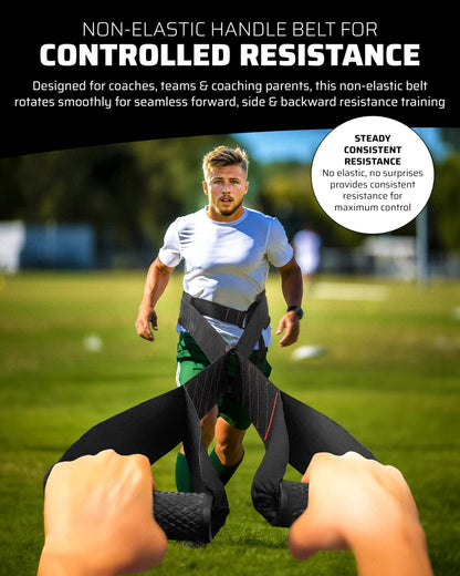 THEFITGUY Resistance & Sprint Mastery Bundle – Coach Resistance Belt and Ultimate Dip Belt