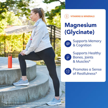 Pure Encapsulations Magnesium (Glycinate) - Supplement to Support Stress Relief, Sleep, Heart Health, Nerves, Muscles, and Metabolism* - with Magnesium Glycinate - 90 Capsules
