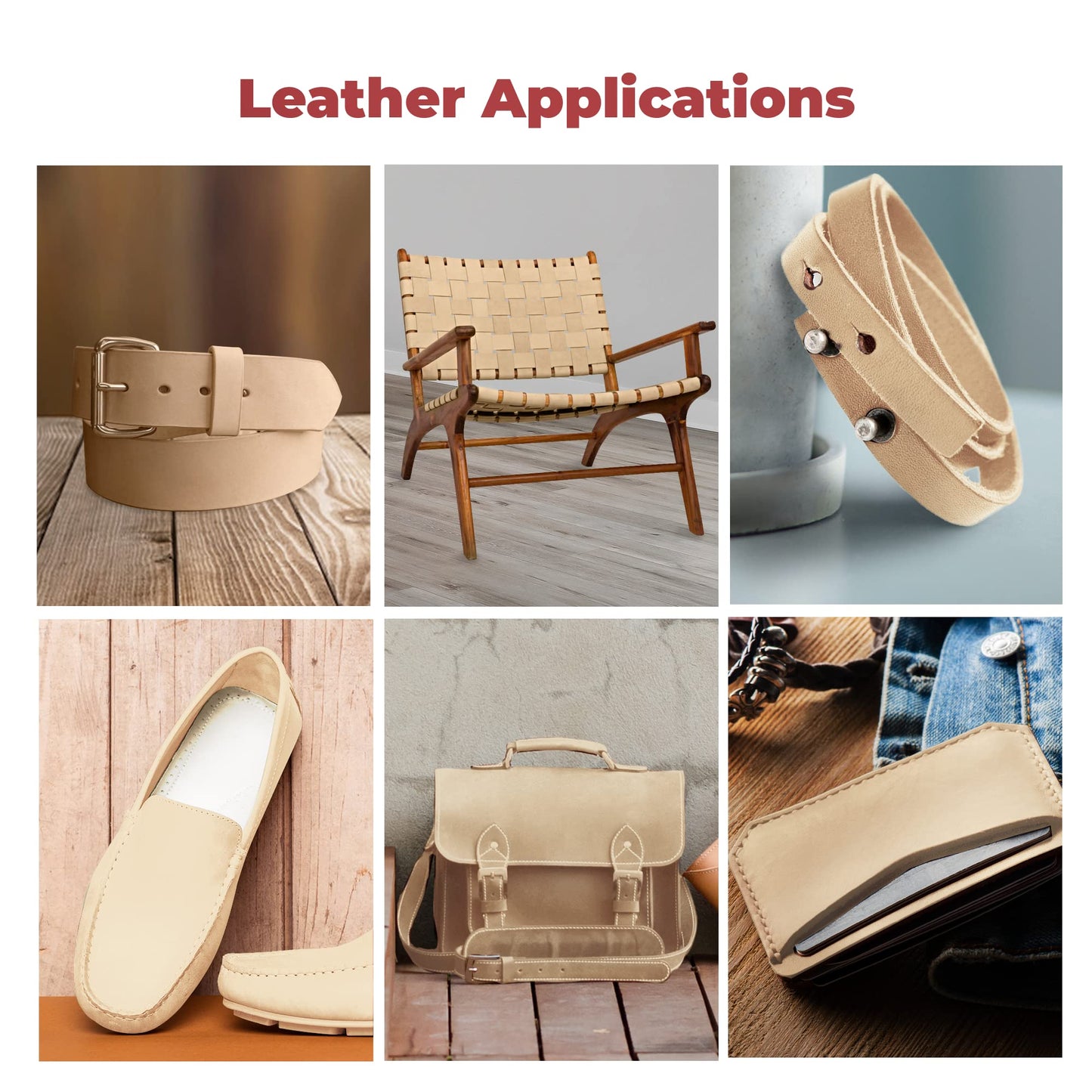 ELW 9-10 oz. (3.6-4 mm) Size: 3”x55” Vegetable Tanned Cowhide Full Grain Import Tooling Leather Belt Blanks, Straps/Strip for DIY & Craft, Harness, Holsters