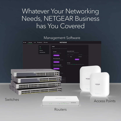 NETGEAR 5-Port Gigabit Ethernet Easy Smart Managed Essentials Switch - Desktop or Wall Mount, Home Network Hub, Office Ethernet Splitter