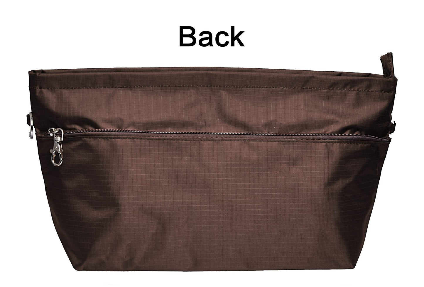 Vercord Purse Organizer Insert Bag Tote Handbags Pocketbook Inserts Organizers Zipper 11 Pockets Coffee Medium
