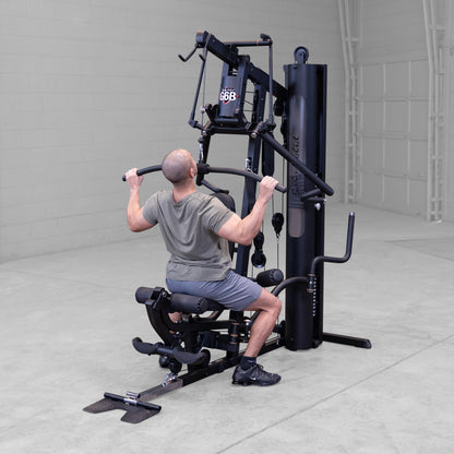 Body-Solid (G6B) Bi-Angular Multi-Station Gym, Arm & Leg Strength Training Equipment, Functional Exercise Workout Station for Weight Lifting and Bodybuilding, 210 lb Weight Stack