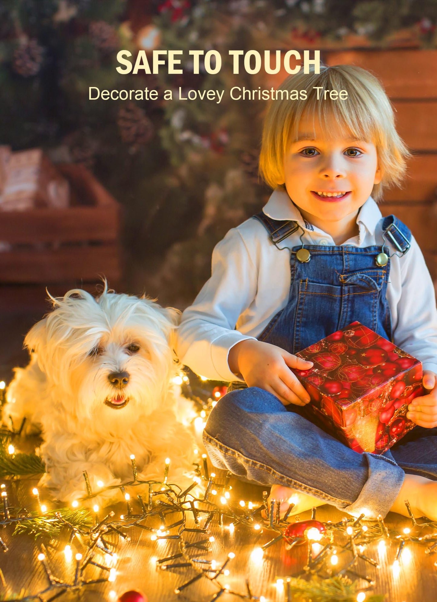 Cluster-Lights-Christmas-Tree-Lights-Outdoor, 1000 LED 50 Ft Christmas Firecrackers String Lights, 12 Modes Timer Remote Waterproof Plug in Twinkle Fairy Lights for Xmas Tree Garland Window Party