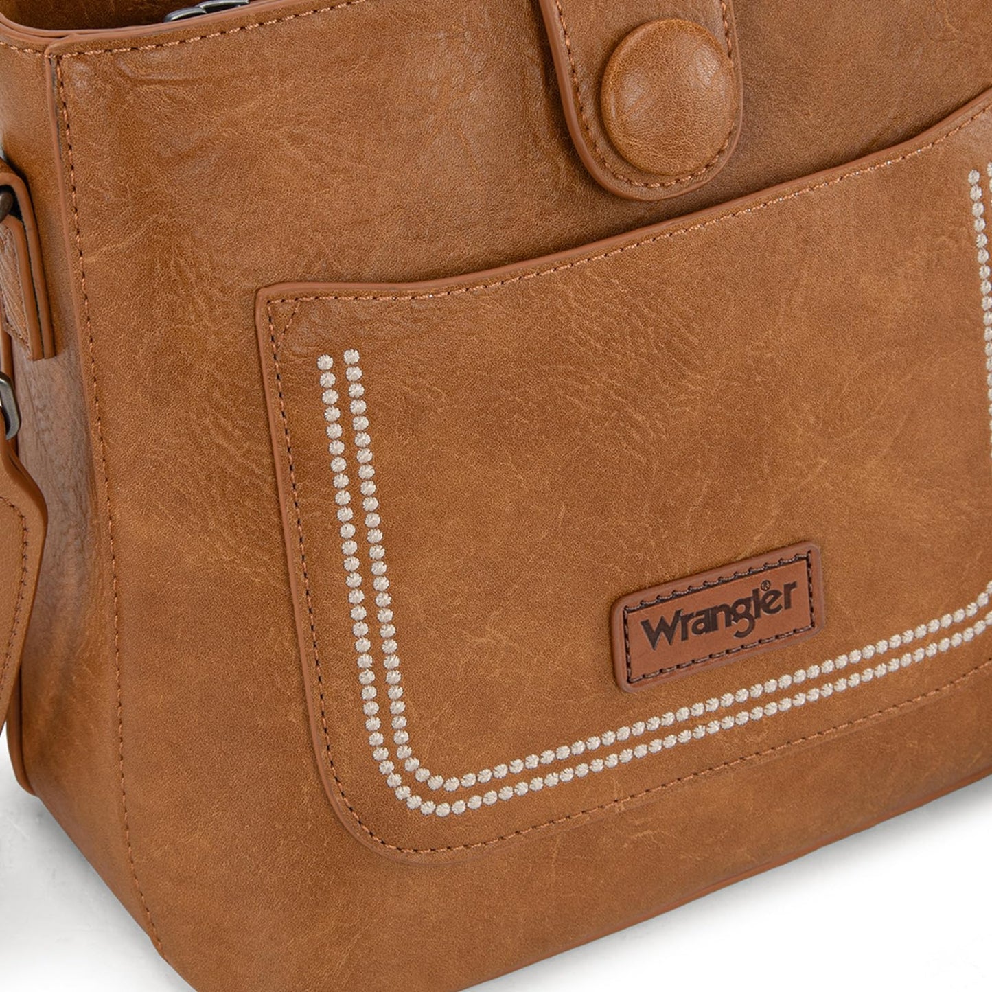 Wrangler Crossbody Purses for Women Cute Handbag and Shoulder Bag for Ladies WG114-1101LBR