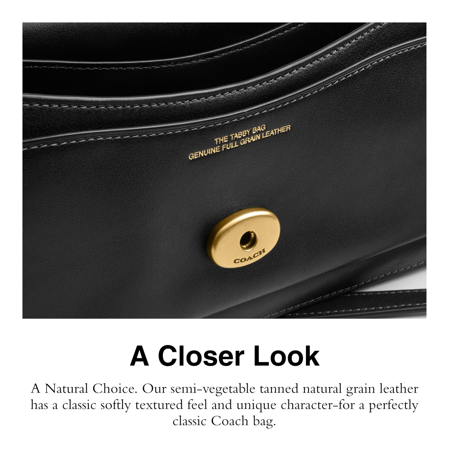 Tabby Shoulder Bag 26 in Soft Grain Leather