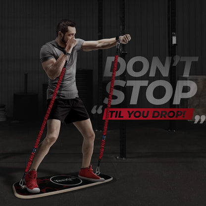 Yes4All Premium Surf Balance Board Trainer with Adjustable Stoppers for Improve Balance, Build Strength & Surf Trainer