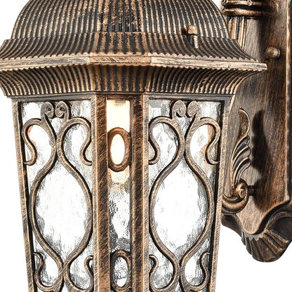 Outdoor Wall Lights Waterproof Outside Porch Light Water Glass Exterior Wall Sconces for Garage Porch Doorway
