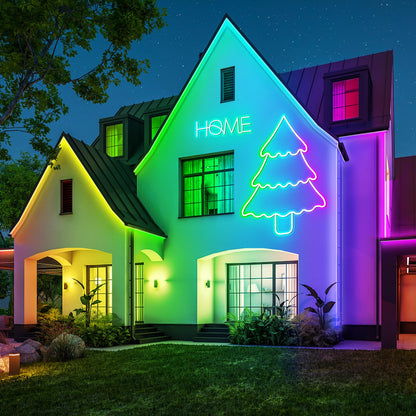 100Ft Neon Rope Lights,Flexible Led Rope Lights Control with App/Remote,Multiple Modes Rope Lights,IP65 Outdoor RGB Led Neon Lights Waterproof,Music Sync Gaming Led Neon Light Strip for Bedroom Decor