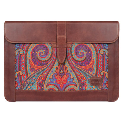 Londo Leather Sleeve Compatible with MacBook Pro 14 & Air 13-13.3 Inch (M5, M4, M3, M2, M1, Pro, Max) & iPad Pro 12.9, Premium Top Grain Leather Laptop Bag, 2020 to 2026 Models