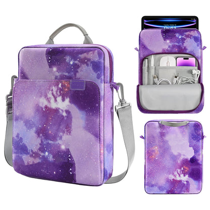 MoKo 15 Inch Laptop Sleeve Bag Fits MacBook Air 15" M2 2023, MacBook Pro 14" M2 2023, Galaxy Tab S9 Utra 14.6" 2023, Handle Carrying Case with Shoulder Strap, Indigo