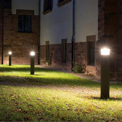 LightingLabs Led Bollard Landscape Lighting 20 Watts 39 Inch 3CCT 3000/4000/5000K 120-277V Outdoor Pathway Light Wired Ideal for Garden, Commercial and Driveway Rated IP65 ETL Listed