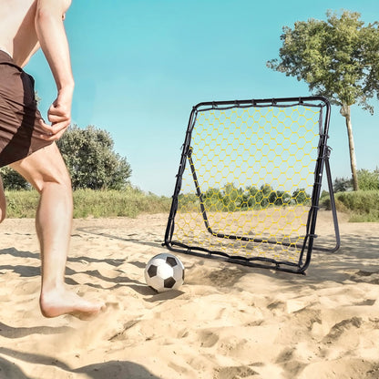 Happy Jump Portable Soccer Rebounder Net for Kids Soccer Training Practice