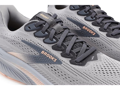 Brooks Women's Ghost 17 Alloy/Blackened Pearl/Peach 8.5 Medium