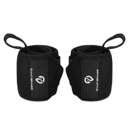EVMT Premium Wrist Wraps for Weightlifting | Durable Lifting Straps for Enhanced Wrist Support | Perfect for Strength Training, Gym Workouts & General Athletics