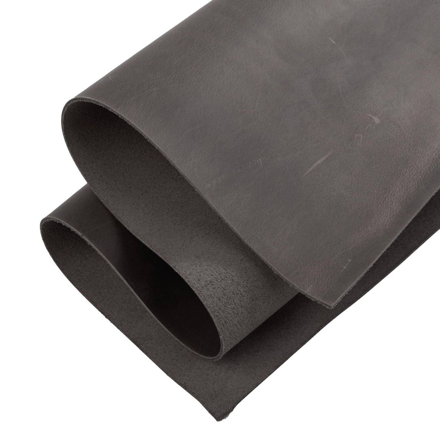 Shkira 12''X24'' Genuine Light Gray Leather Sheets for Crafts - Square - 2.0MM Thick Genuine - Thick Cowhide Pieces Square - Leather Sheet for Arts