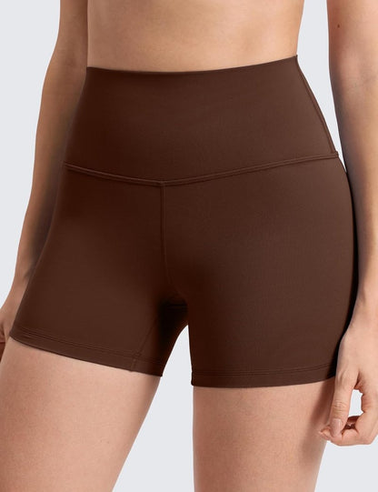 Butterluxe Biker Shorts - High Waisted Spandex for Women | 4'' Booty Workout & Yoga