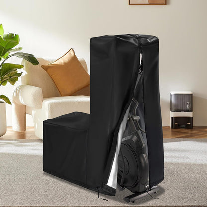 Elliptical Cover 420D Oxford Fabric Gym Dust Cover 55'' x 25'' x 65'' for Elliptical Home Elliptical Exercise Machine