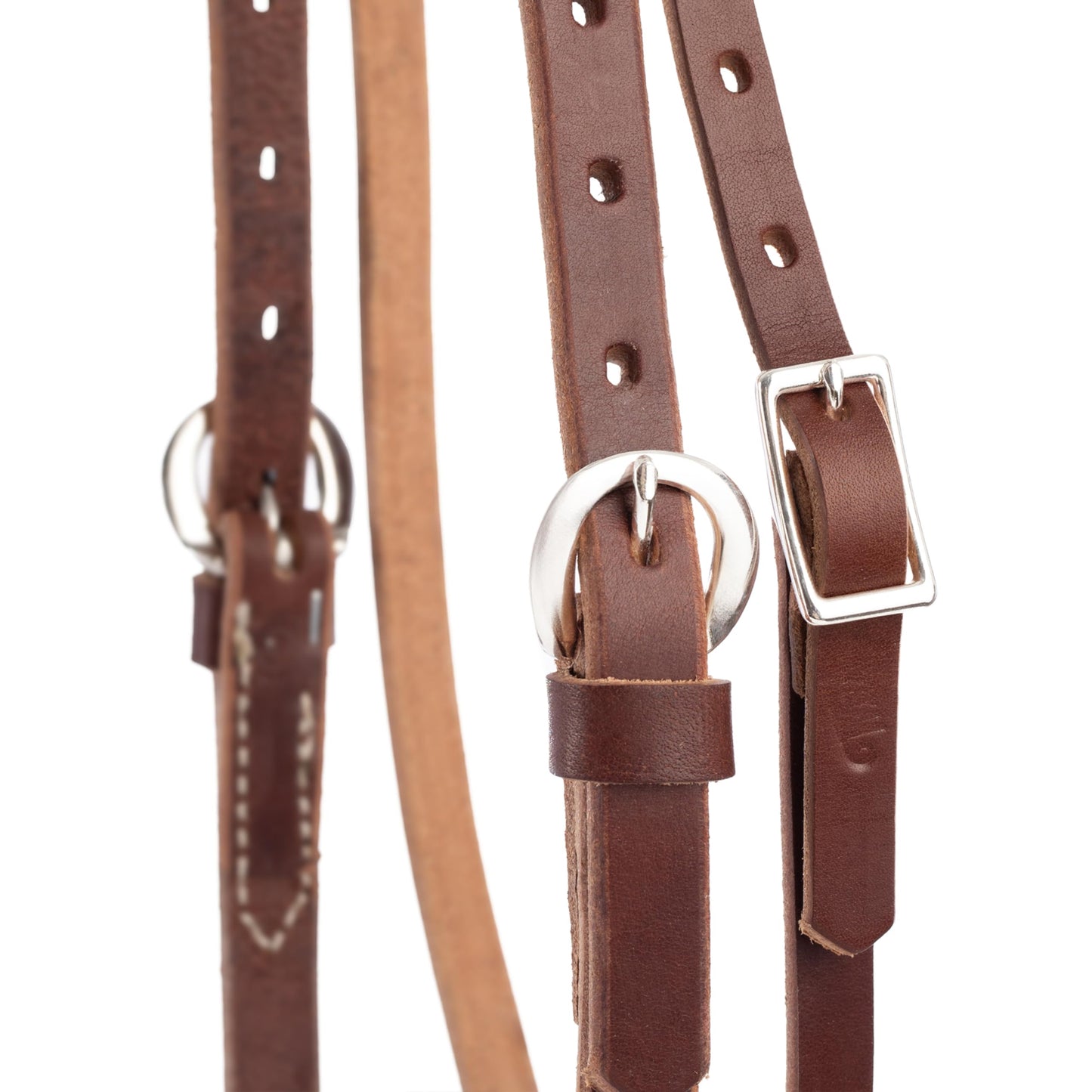 Weaver Leather Horizons Rolled Sliding Ear Headstall Sunset, Horse
