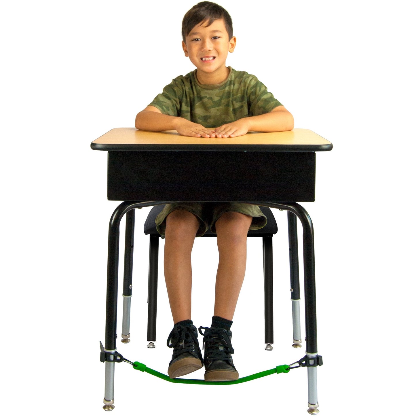 KICK BANDS Desk Fidget Bands for Kids - Alternative Flexible Seating Classroom Supplies for Elementary School Students - Kickbands ADHD Foot Sensory Fidgets for Classroom Desks by Solace