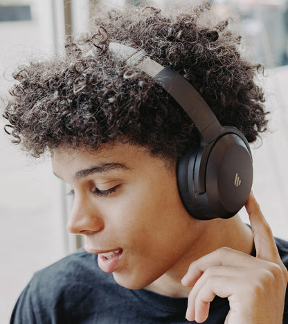 Edifier WH700NB Pro Wireless Over-Ear Headphones with Active Noise Cancellation, Hi-Res Audio, Bluetooth V5.4, Multi-Point Connection, Al Clear Calls, Fast Charging, Foldable (Black)
