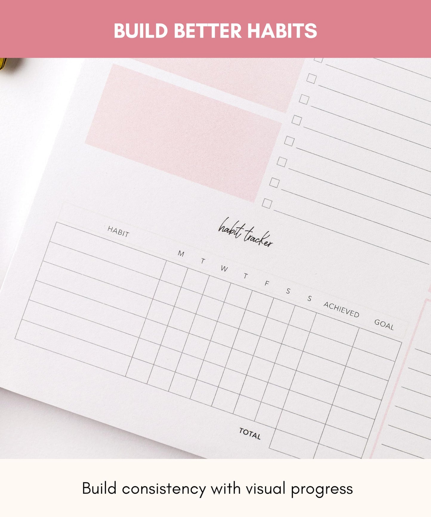 Lamare Weekly Planner Notepad – Premium Undated Weekly To Do List Notepad for School, Home & Office Day Planner, Desk To Do List Pad and Productivity Planning Pad