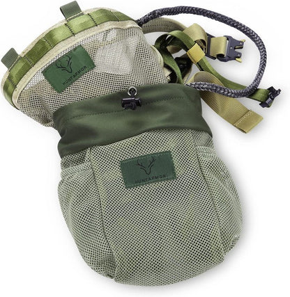 Dump Pouch Saddle Bag - Lightweight Mesh Hunting Accessory with Drawstring Closure | Easily Attaches to Any Saddle