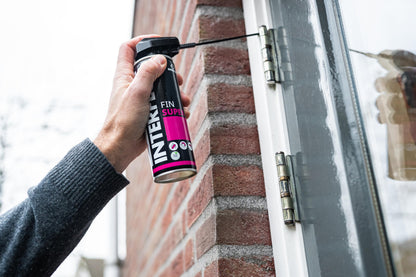 Interflon Fin Super Industrial Oil Lubricant Spray - Penetrating Dry Film Lubricating Oil - Teflon Free and PFAS Free- 300ml Aerosol Spray, Industrial Strength Chain Oil