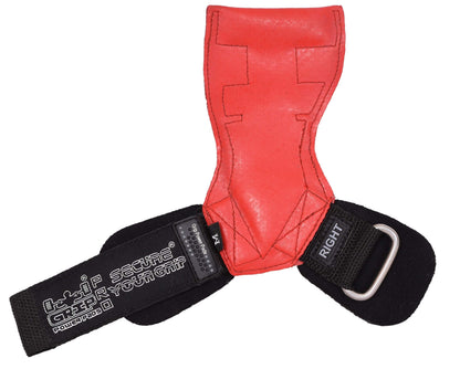 Lifting Grips PRO Weight Gloves Heavy Duty Barbell Gymnastics Straps Alternative to Power Hooks Deadlifts Adjustable Neoprene Padded Wrist Wrap