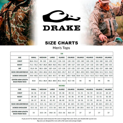 DRAKE WATERFOWL Men's Lightweight 1/2 Zip Pullover | Breathable DWR Hunting Layer w/Agion Active X2 & Zippered Chest Pocket, Bottomland, Large