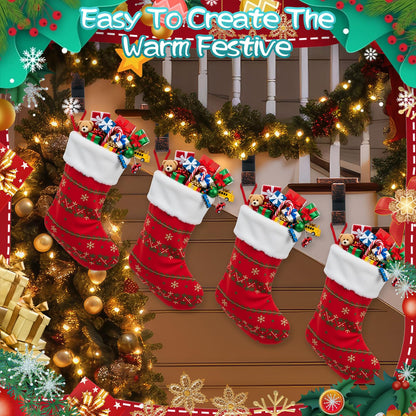 Chunful 2 Pcs 2 in 1 Fireplace Garland and Stocking Hangers Christmas Stocking Holder for Mantel Heavy Duty Metal Stocking Hanger Base for Fireplace Holiday Xmas Party Decor (Bronze)