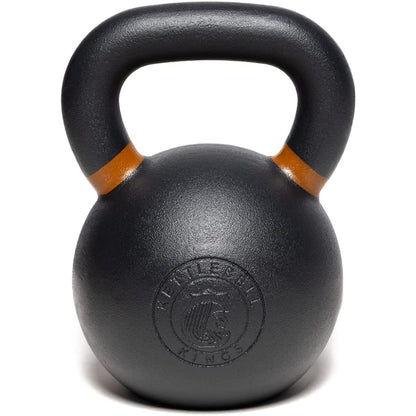 Kettlebell Kings Powder Coated Kettlebell Weights 5-90 LB | Workout Gym Equipment & Strength training sets for Women & Men | Durable Coating for Grip Strength, Rust Prevention