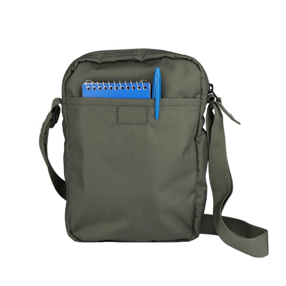 Eddie Bauer Jasper Crossbody Bag with Zippered Main Compartment and Adjustable Shoulder Strap