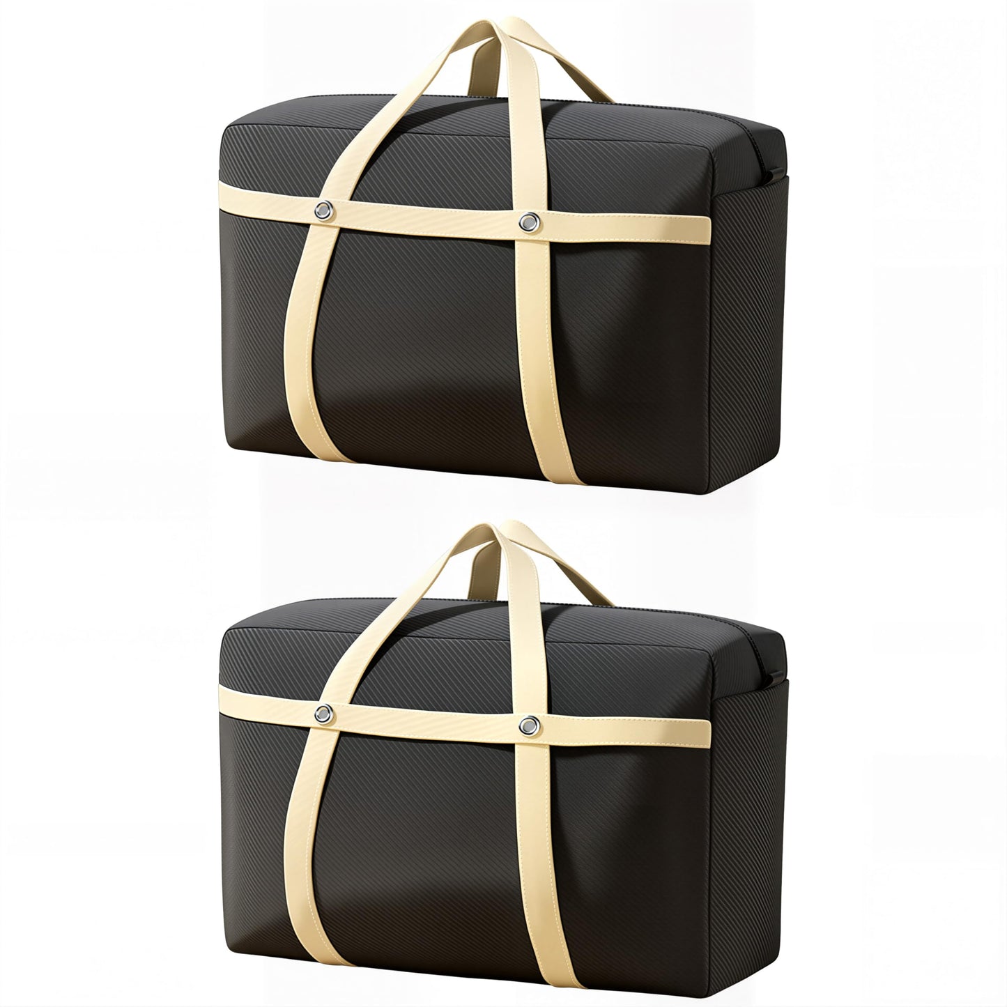 MKOSQC 2 Pack Heavy Duty Moving Storage Bags with Reinforced Handles
