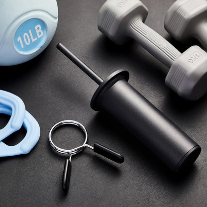 Lasnten Weight Stack Pin Extender, Gym Pin with Spring Clip Collar for 2 Inch Weight Plate Cable Strength Exercise Machine, Commercial and Home Gym