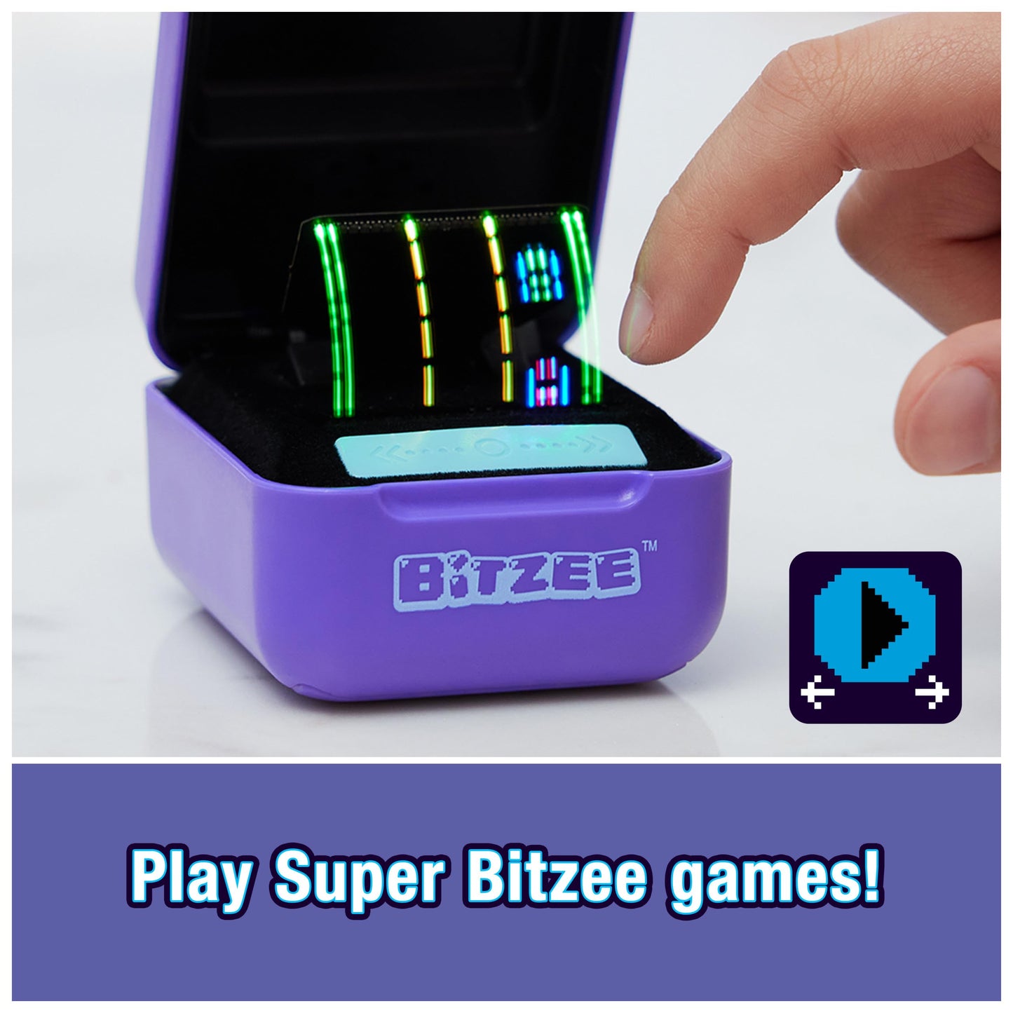 Bitzee, Interactive Toy Digital Pet with 15 Animals Inside, Virtual Electronic Pets React to Touch, Kids Toys for Girls and Boys