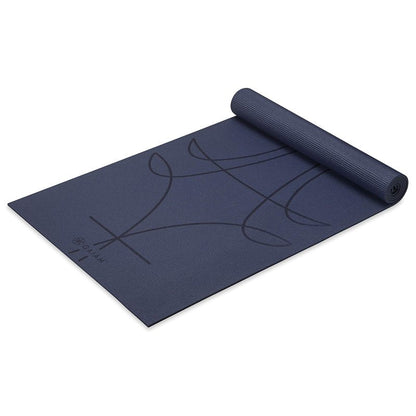 Gaiam Premium Print Yoga Mat, Marrakesh, 68"L x 24"W x 6mm Thick