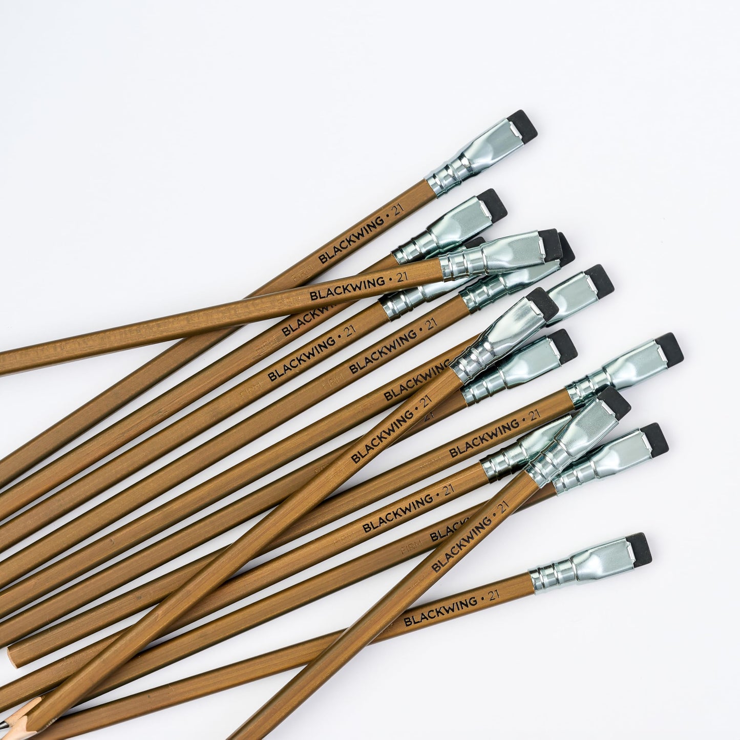 Blackwing Volume 21 - Set of 12 Pencils, Limited Edition, Woodworking Inspired, Square Barrel