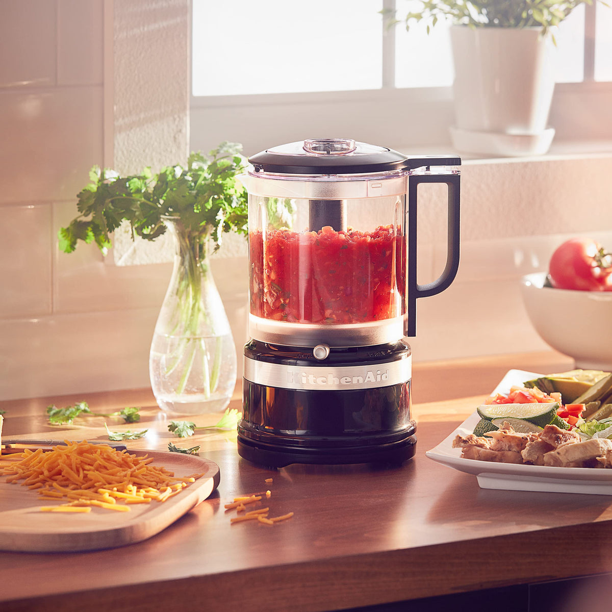 KitchenAid 5 Cup Food Chopper KFC0516ER, Empire Red